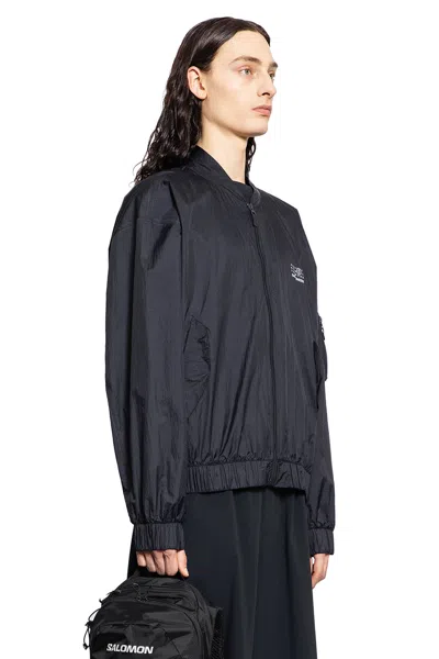 Mm6 Maison Margiela Mm6 X Salomon Edition Bomber Jacket Black In Black