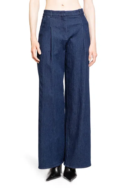 The Garment Merci Wide-leg Denim Pants In Blue