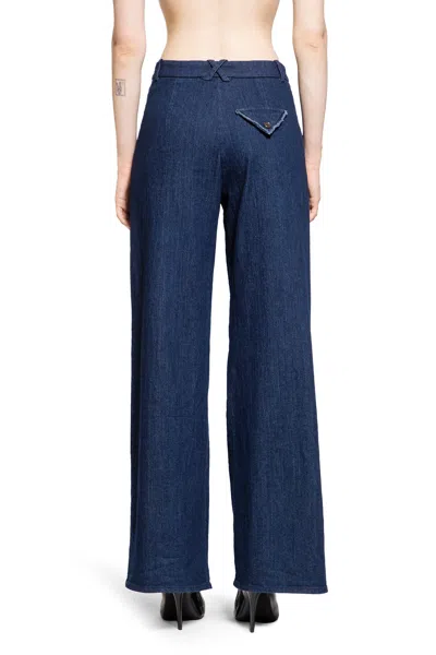 The Garment Merci Wide-leg Denim Pants In Blue