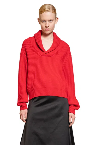 The Garment Como Ribbed Wool Sweater In Red
