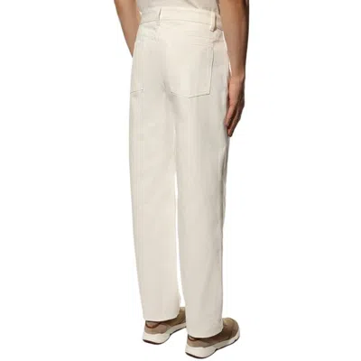 Jil Sander Regular-fit Denim Trousers Men In Neutral