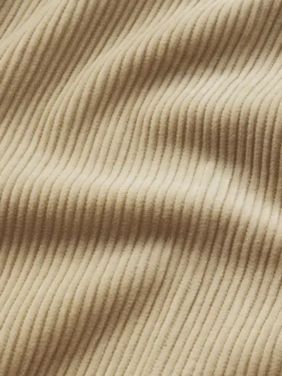 Frame Tapered Pleated Trousers Pants In Neutrals