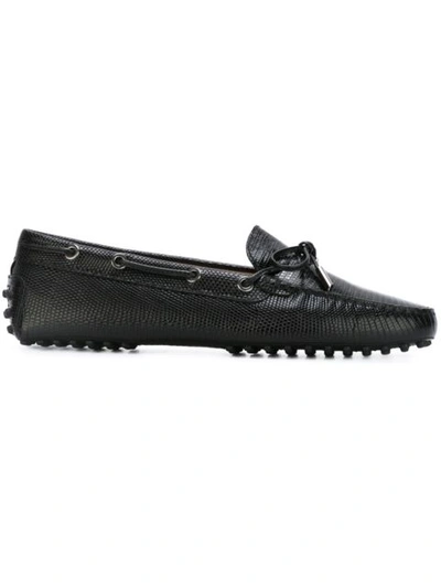 Tod's Gommino Heaven Driving Shoes In Black