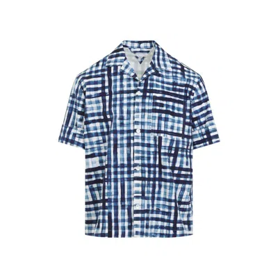 Shop Bottega Veneta Shirt In Blue