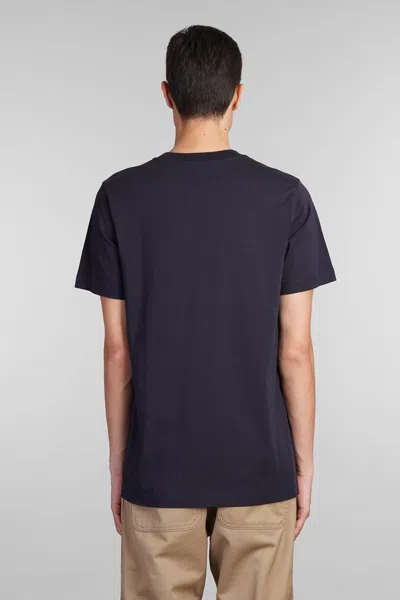 Marni Man T-shirt Midnight Blue Size 36 Cotton In Black
