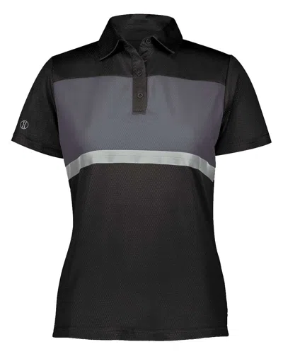 Holloway Women's Prism Bold Polo In Grey