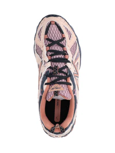 New Balance Low Top Sneakers With Mesh Upper And Rubber Sole In Beige