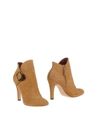 Shop Aerin Ankle Boot In Sand
