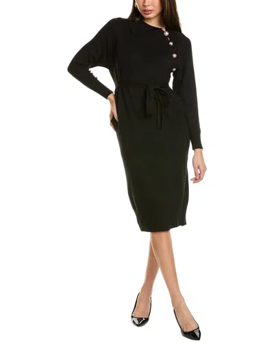 Jl Luxe Sweaterdress In Black