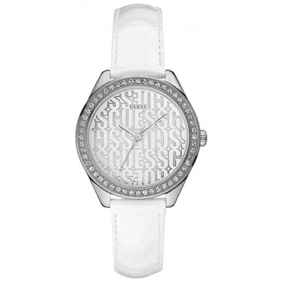 Guess Women's Trance Silver Dial Watch In Silver