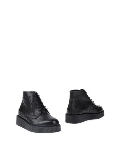 Shop Underground Ankle Boot In Black