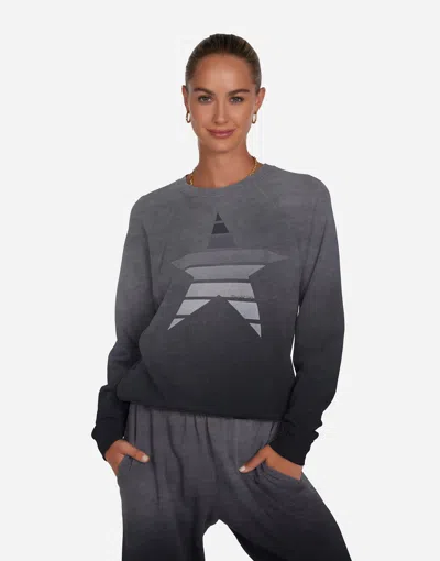 Lauren Moshi Anela Ombre Star In Jet Black Ombre