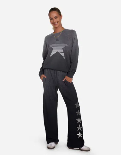 Lauren Moshi Anela Ombre Star In Jet Black Ombre