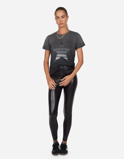 Lauren Moshi Croft Ombre Star In Jet Black Ombre