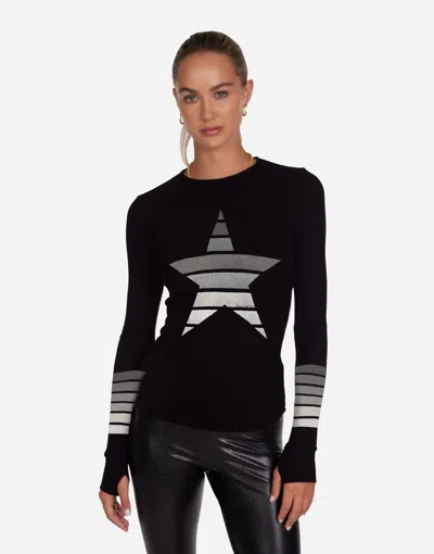 Lauren Moshi Mckinley Ombre Star In Black