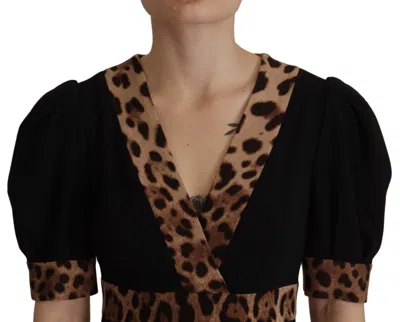 Dolce & Gabbana Short Dresses In Black
