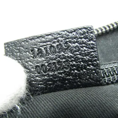 Pre-owned Gucci Black Canvas Shoulder Bag ()