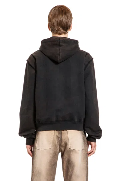 Misbhv Star Teddy Hoodie In Black