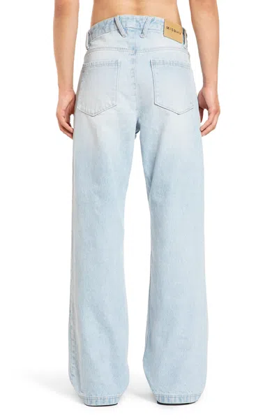 Misbhv Jeans Da Carpentiere Monogramma In Blue