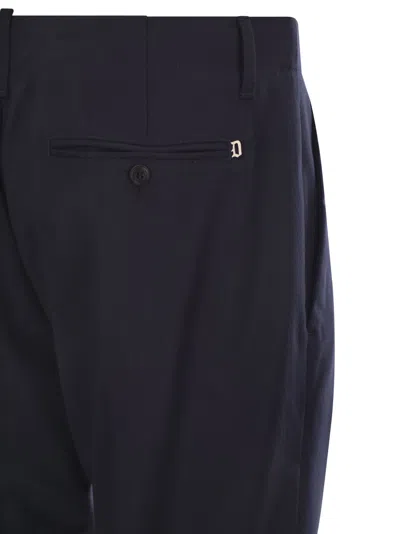 Dondup Belt Loop Casual Pants In Black