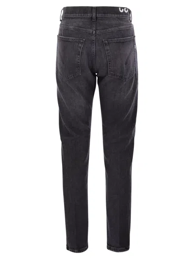Dondup Pantalone Dian Nero Lavato
