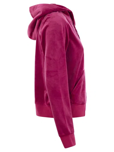 Juicy Couture Cotton Velvet Hoodie