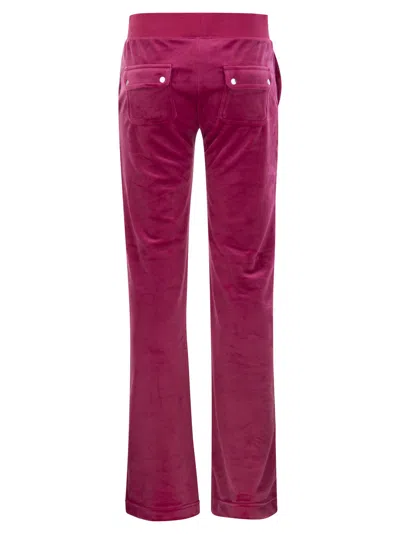 Juicy Couture Cotton Velvet Trousers