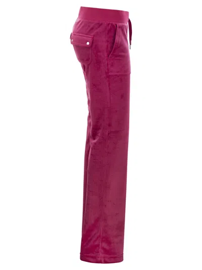 Juicy Couture Cotton Velvet Trousers