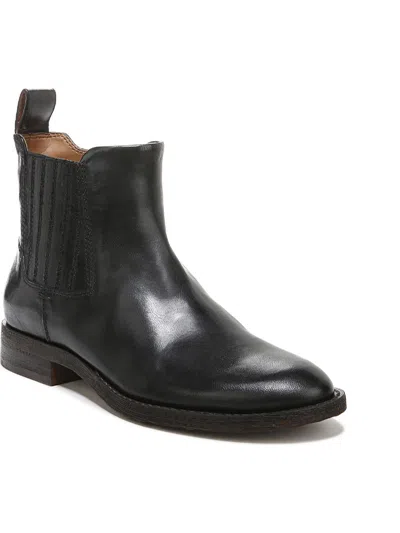 FRANCO SARTO LINC WOMENS LEATHER ANKLE CHELSEA BOOTS 