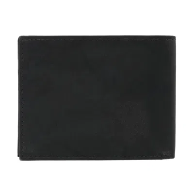 Buxton Men's Dakota Leather Rfid Bifold Wallet In Black