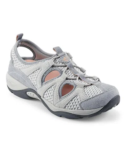 Easy Spirit Earthen 10 Womens Suede Stretch Slip-on Sneakers In Multi
