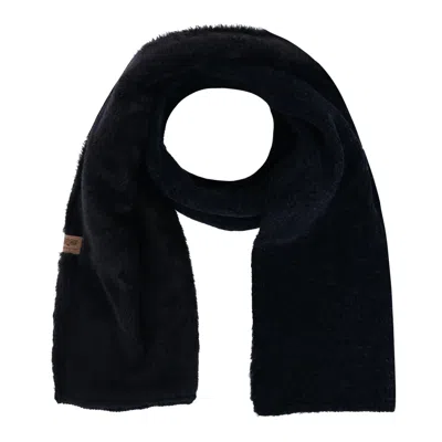 Epoch Hats Company Women's Knit Sherpa Lined Winter Scarf In Black