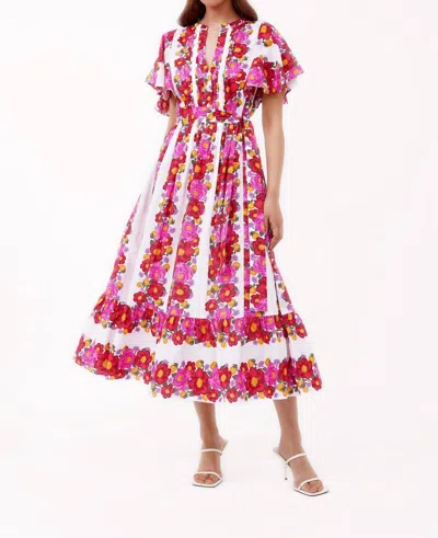 BEYOND BY VERA LENI DRESS IN GRAND VILLA ROSE 