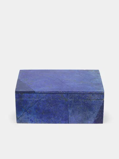 Jia Jia Lapis Jewellery Box  Abask Luxury Gift