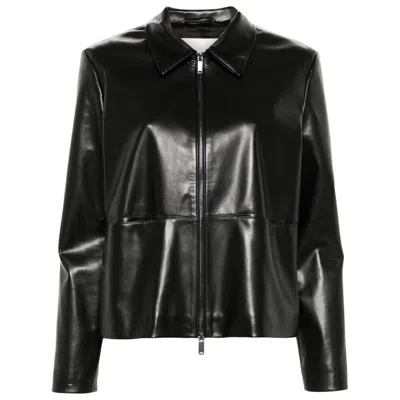 CALVIN KLEIN LEATHER OUTERWEAR 