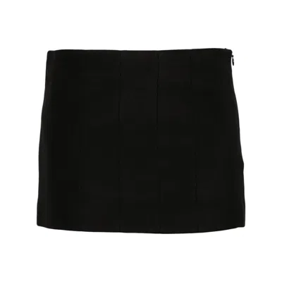 Shop Khaite Skirt In Black