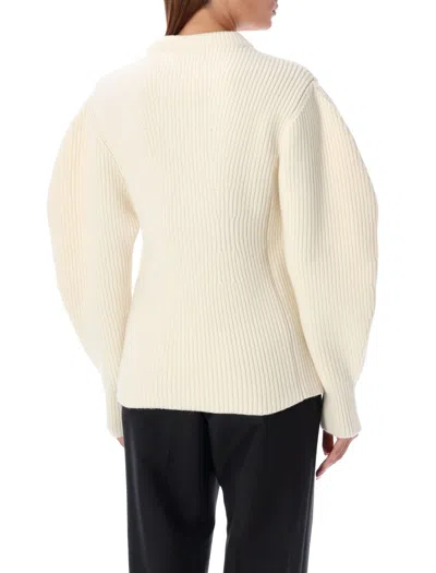 Jil Sander Baloon Sleeve Fisherman Sweater