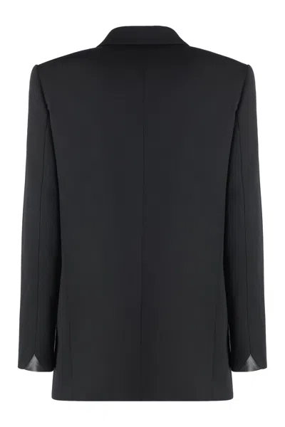 Pinko Guinea Double-breasted Wool Blend Jacket