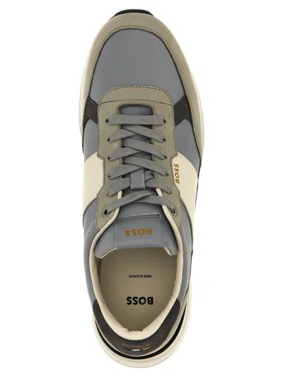Hugo Boss Multicolor Low Top Sneakers In Multicolor