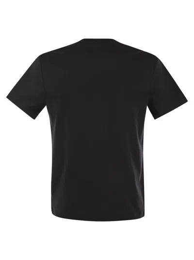 Polo Ralph Lauren Custom Slim-fit In Pima Cotton T-shirt In Black