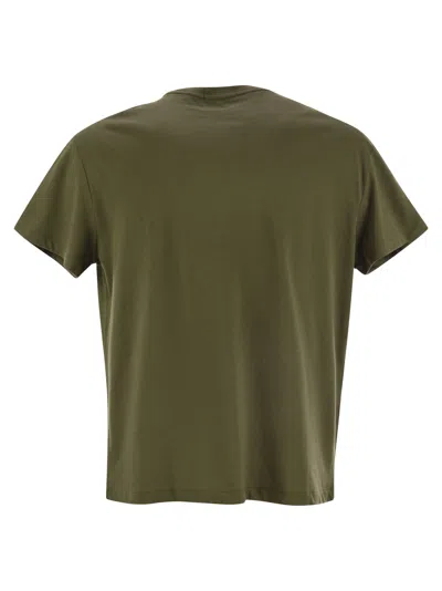 Polo Ralph Lauren Classic Fit Polo Bear T-shirt In Olive
