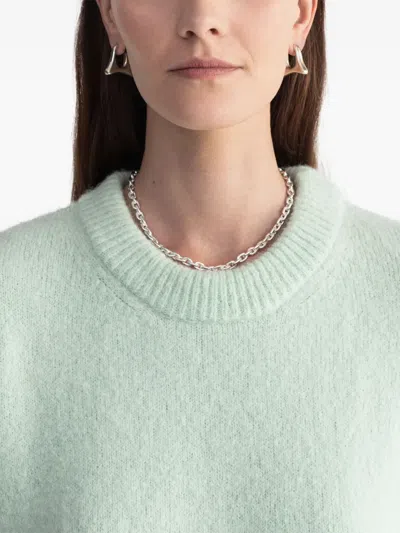 Aeron Thunder - Alpaca-blend Oversized Sweater In 绿色