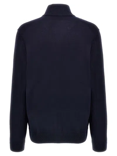 Shop Hugo Boss 'balonso-l' Cardigan In Blue