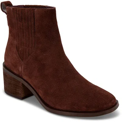 Splendid Amalie Womens Leather Dressy Booties In Red
