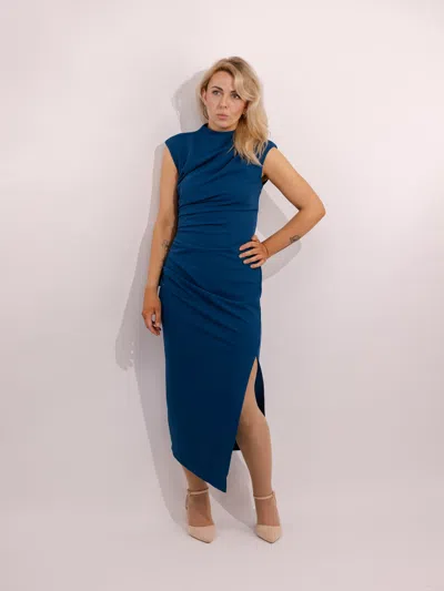 Bereal Cobalt Blue Dress In Blue