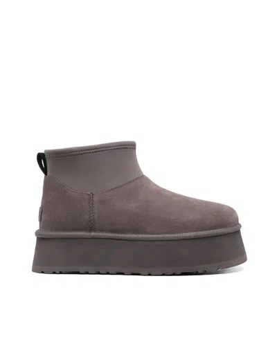 Shop Ugg Ankle Boot In Grey