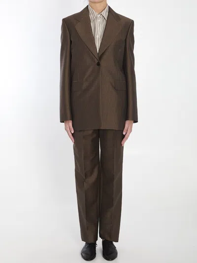 The Row Vermont Jacket In Brown