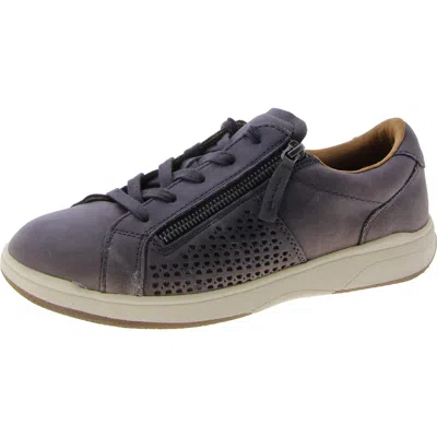 Earth Netta Womens Leather Lifestyle Casual And Fashion Sneakers In Blue