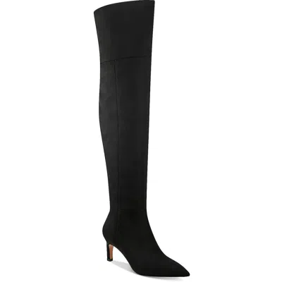 Marc Fisher Ltd Qulie Pointed Toe Over The Knee Boot In Black