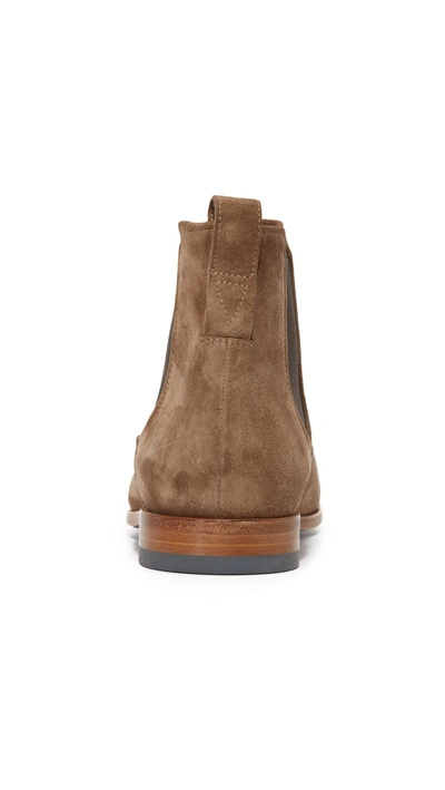 Shop Vince Arthur Suede Chelsea Boots In Flint